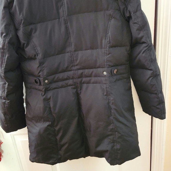 (Like New) Women's Fleet Street Hooded Faux Silk Jacket Size M. - Picture 7 of 15